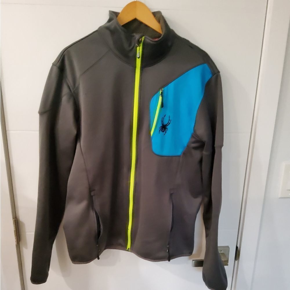 Spyder Men's Fleece Track Jacket Size L